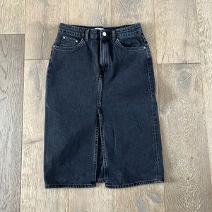 Zara denim skirt